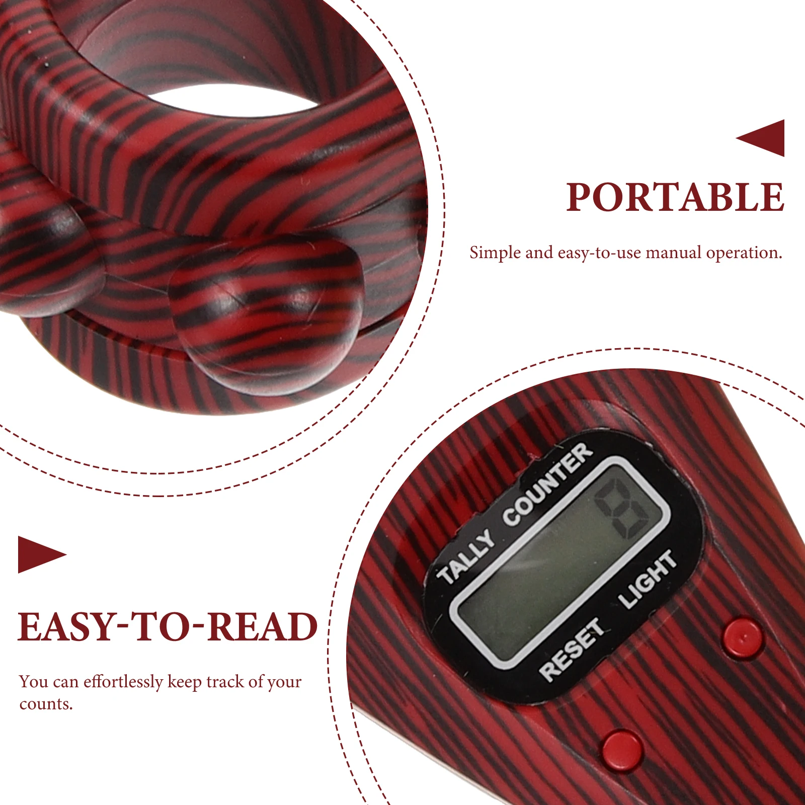 

Электронный счетчик, цифровой шарик, молитва, дерево, механический ночник, вращающиеся счетчики, портативный ручной экранный дисплей, практичный