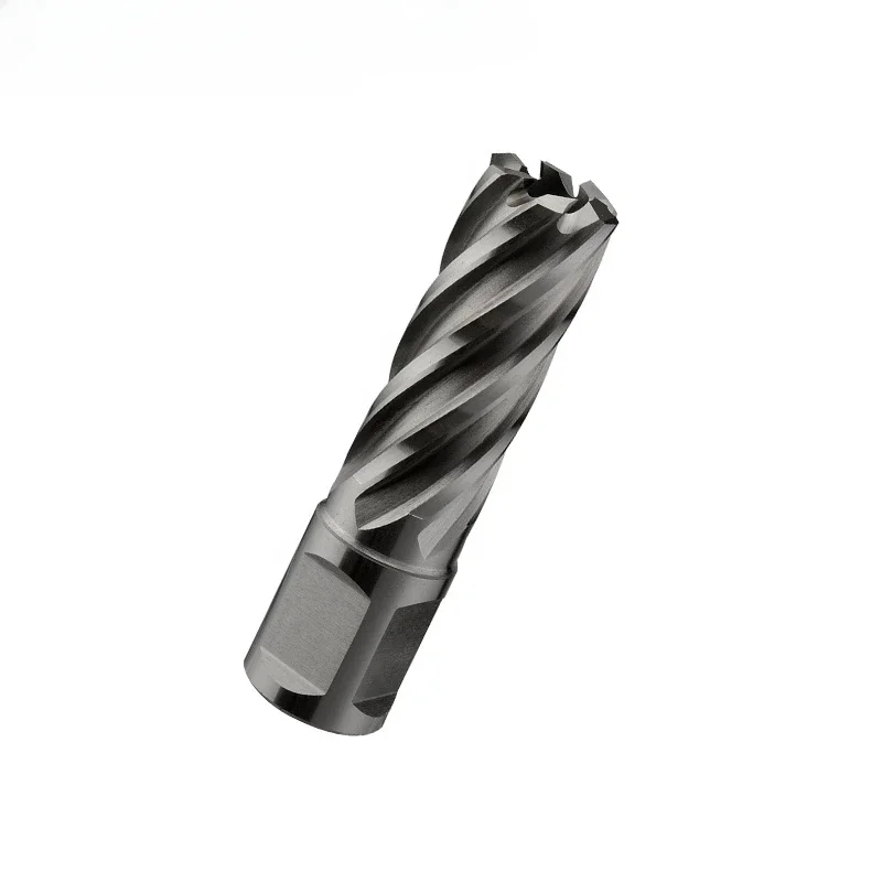 Кольцевой фрез из быстрорежущей стали диаметром 12–60 x 50 мм со сварным