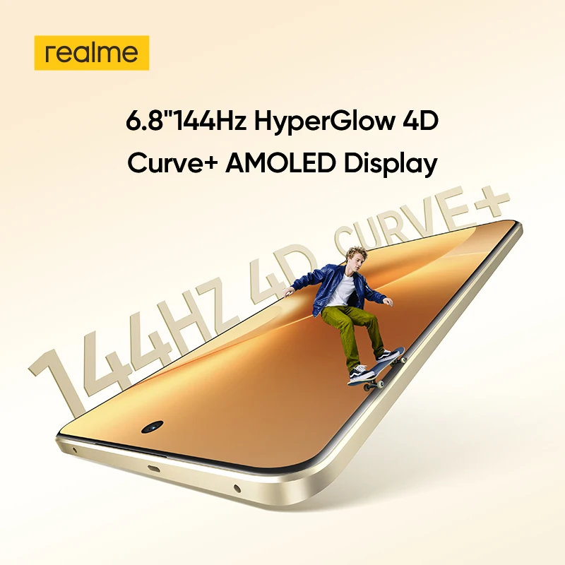 Фото Смартфон realme 15 Pro 5G NFC Snapdragon 7 Gen 4 тройная 50 Мп камера 6.8