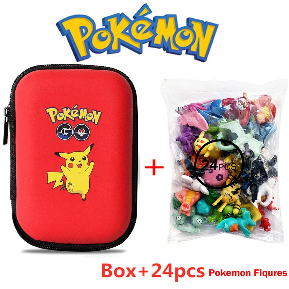 

Christmas Gift Pokemon Figure Advent Calendar Blind Box Gifts 24Pcs Pikachu Charmander Gengar Action Figural Model Kids Gifts