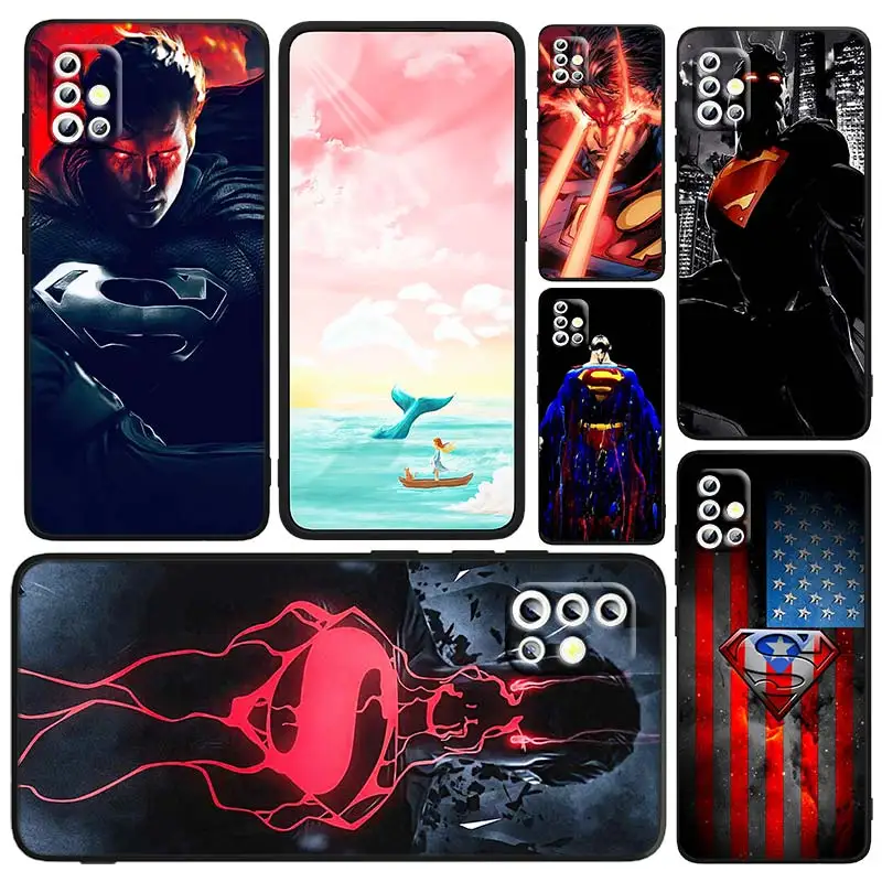 

Justice League Superman Cool Phone Case For Samsung A73 A72 A71 A53 A52 A51 A42 A33 A32 A23 A22 A21S A13 A04 A03 5G Black FUnda