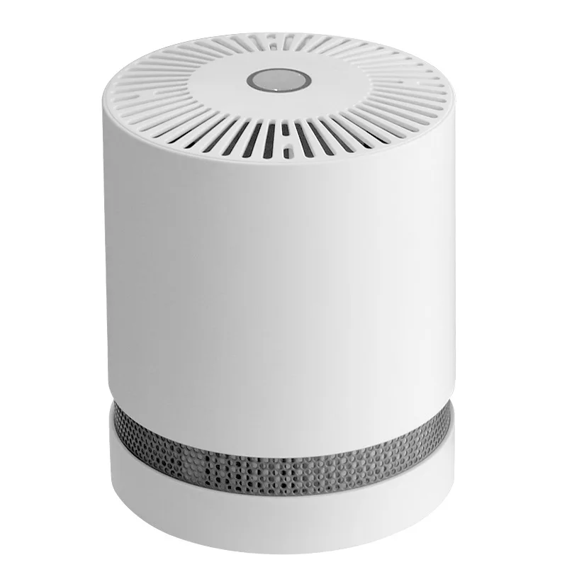 

Home Car Dual-Use Air Purifier PM2.5 True HEPA Carbon Three-layer Filter To Filter Formaldehyde Smoke And Dust Particles