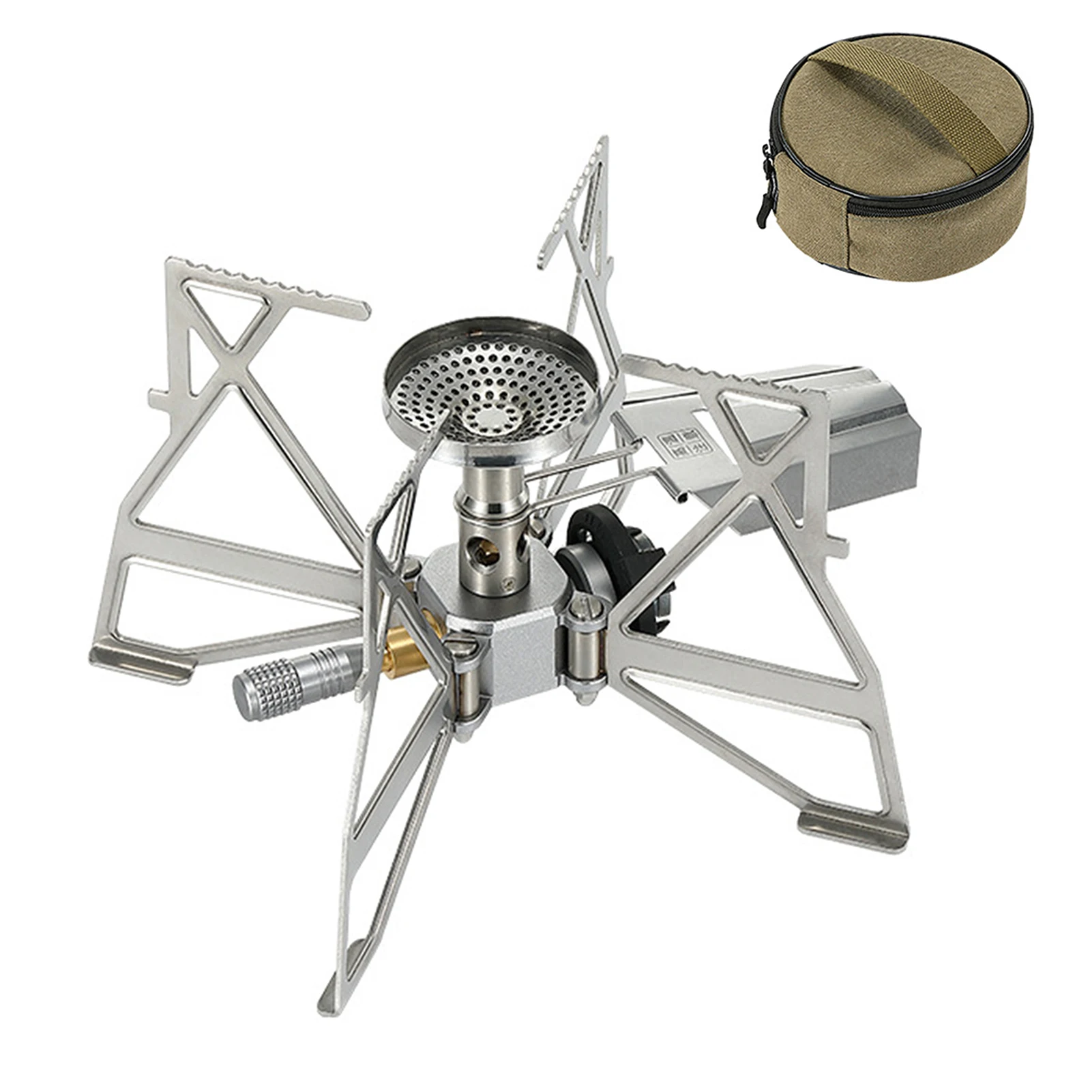 

3300W Outddor Picnic Stove Lightweight Collapsible Stainless Steel Camping Gas Stove Outdoor Cooking Stove Camping Equipment