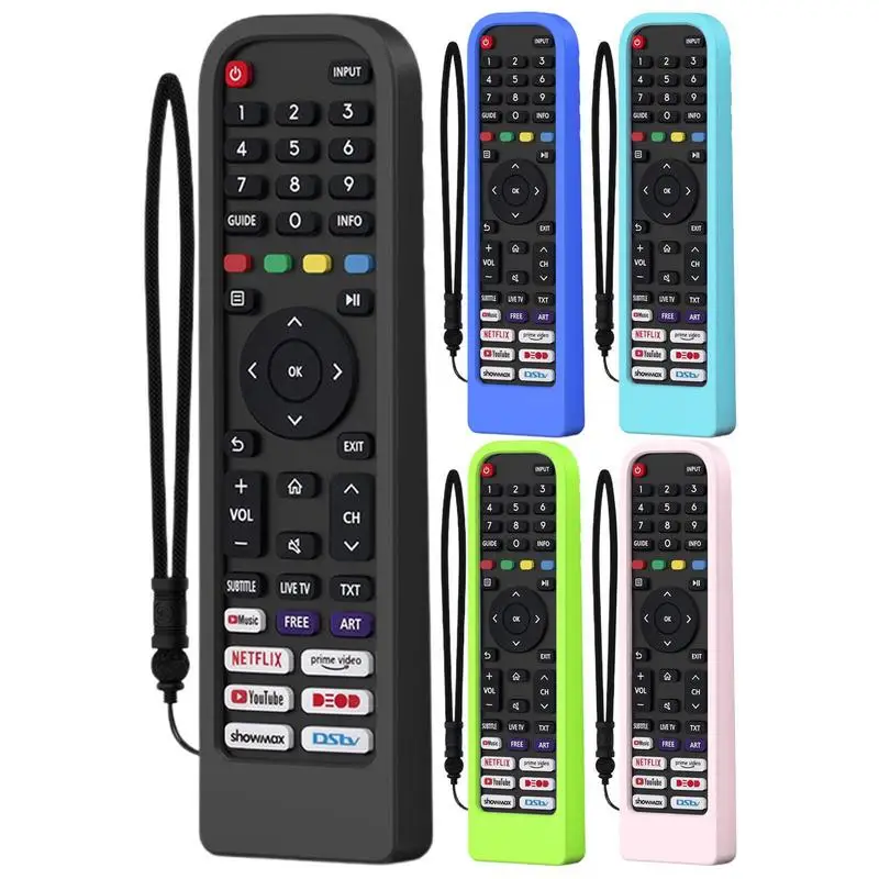 

Silicone Case for Hisense Voice Remote ERF3A90 Fits for Hisense HX-EN2P30H EN2R30N/2K30P/55A7300F Remote Silicone Covers