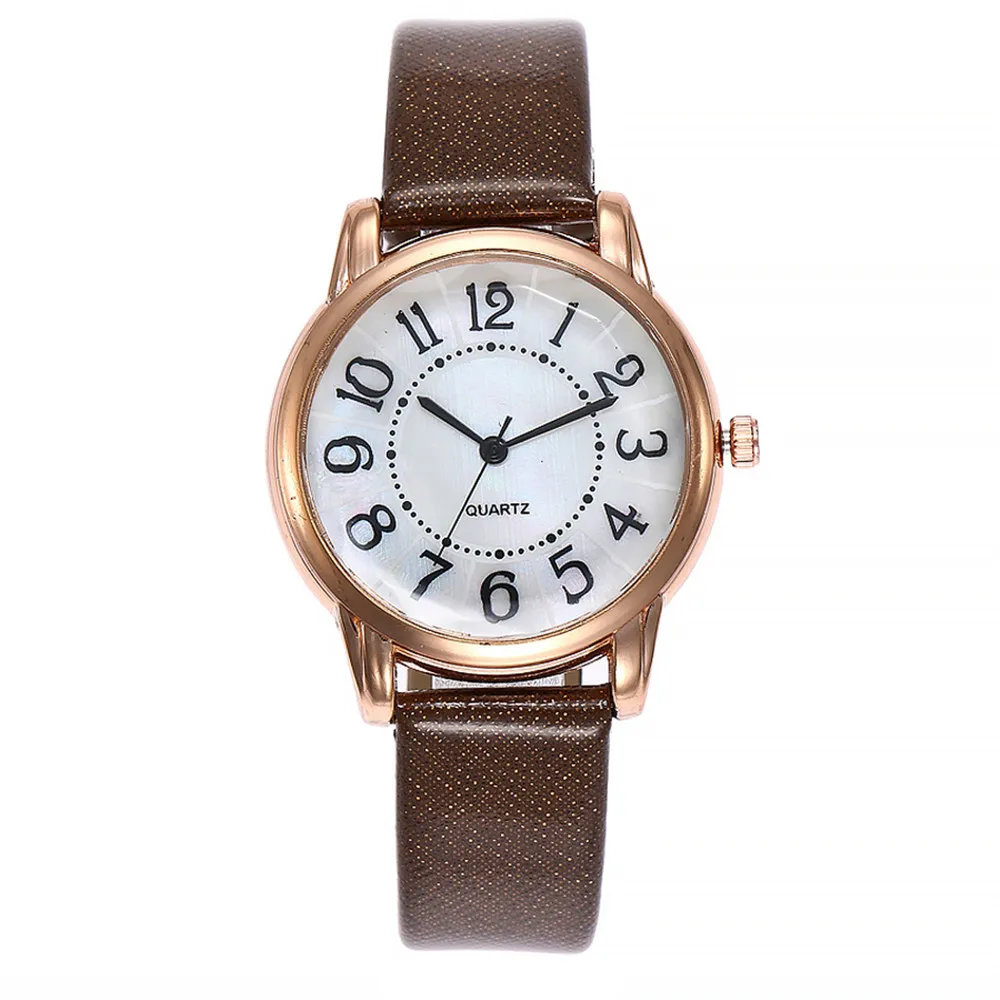 

Watch Ladies Lover 2022 New Arrival Quartz Leather Band Elegant Fashion Women's Casual Quartz Clock Relogio Feminino Годинники Ж