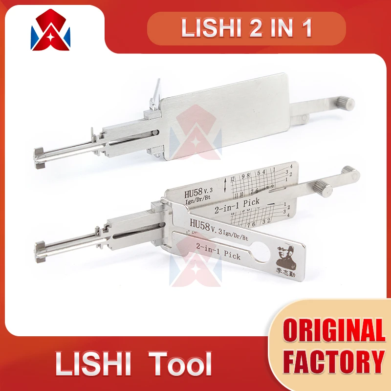 

Original Lishi 2 in 1 HU66 HU58 HU64 (KEY READER) HU71 HU83 for Locksmith Repairing Tools