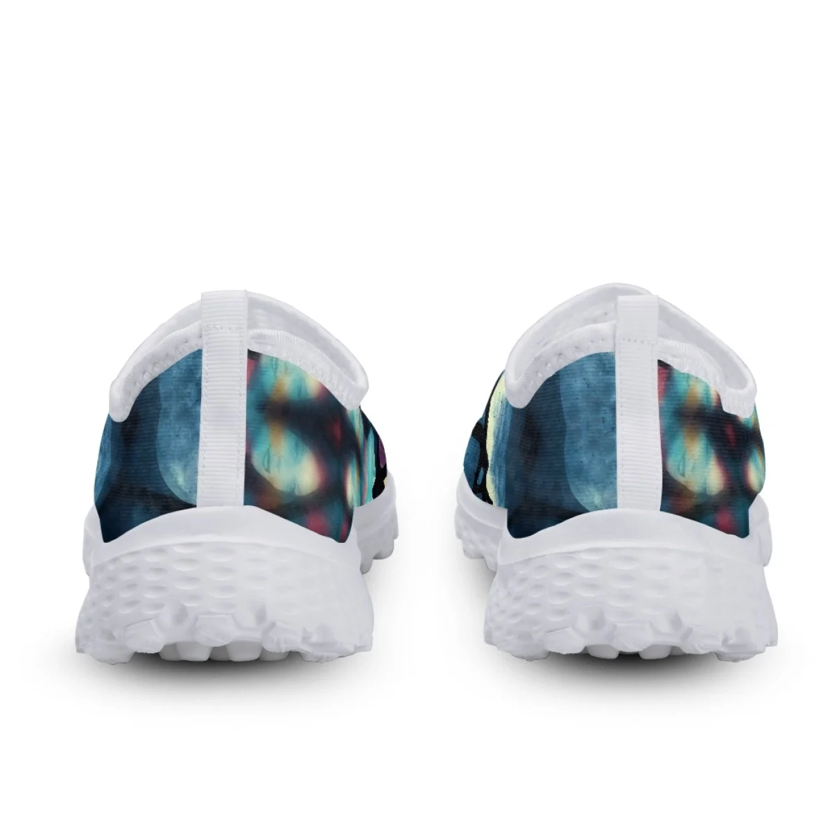 Wednesday Addams and Enid Pattern Girls Sneakers Flats Casual Summer Shoes for Women Air Mesh Breathable Female Lazy Loafers