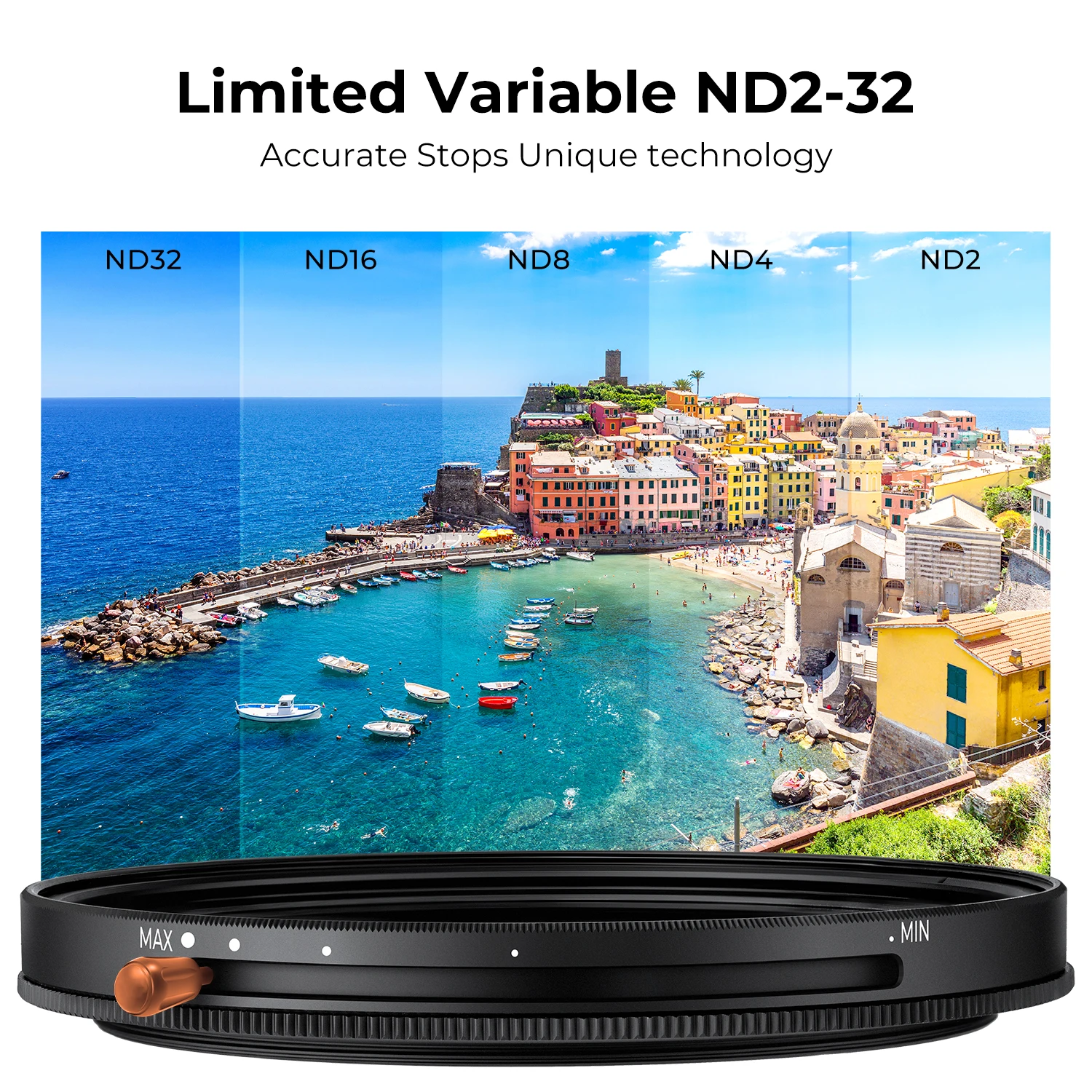 K&ampF Concept Variable ND2-32 (1-5 Stop) &amp Многофункциональный фильтр CPL 2 в 1 (нано-D) 24-слойные