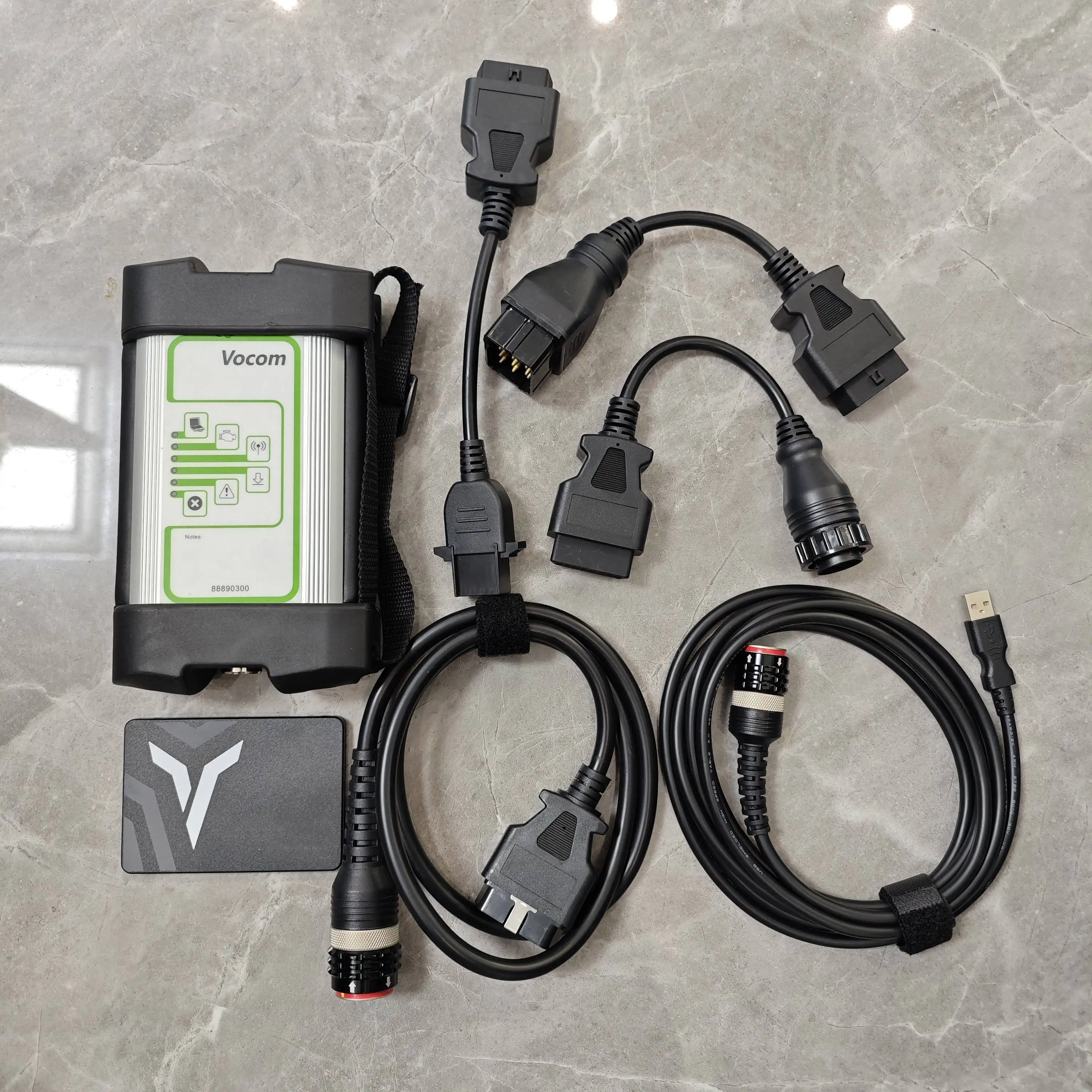 Диагностический инструмент LNHF VOCOM 2 II VCADS 88890300 комплект Volvo Truck Ship Excavator Программное