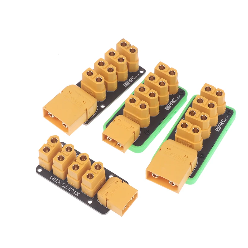 Фото XM1pc новый XT60/XT90 до 4-канальной вилки, сильноточная распределительная плата, дополнительный базовый корпус для робота, радиоуправляемой лодки, подводной лодки, детали «сделай сам» №4
