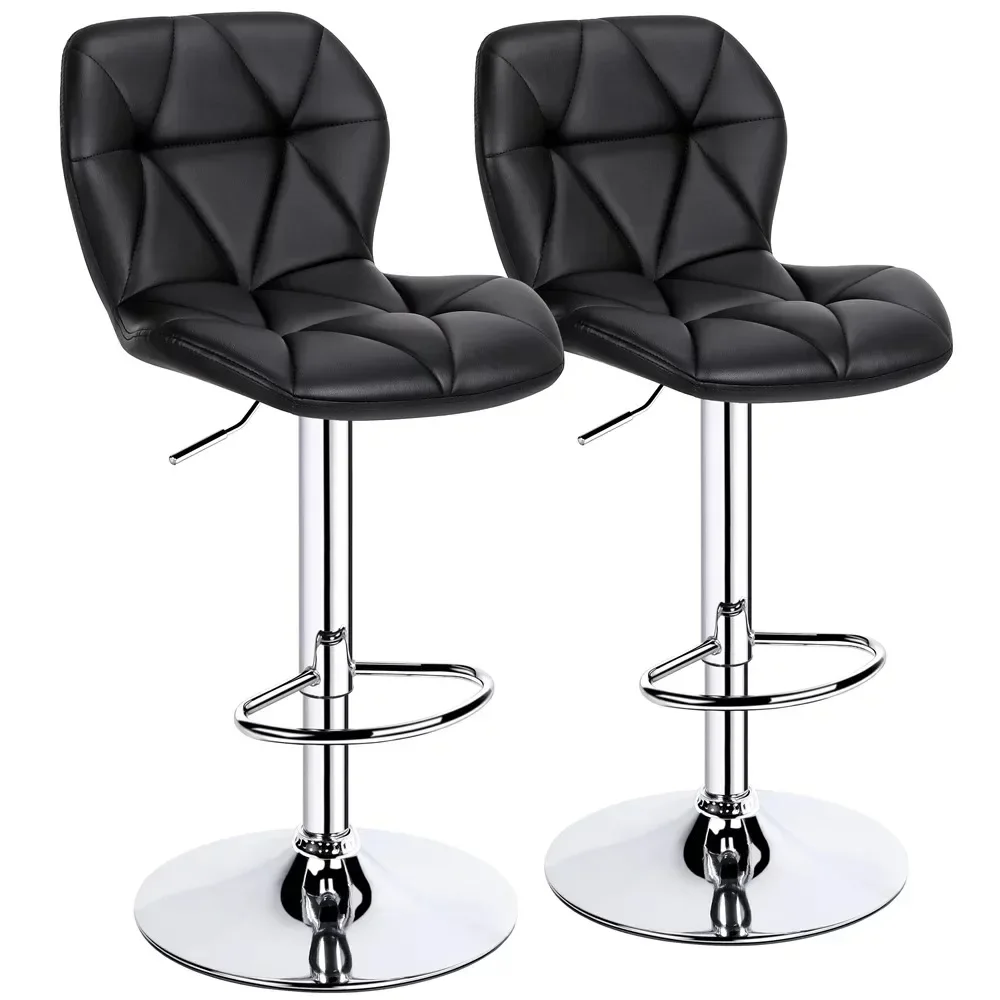 

Adjustable Counter-Height Faux Leather Modern Barstool, Set of 2, Counter Stool, Bar Stools for Kitchen, Multiple Color Options