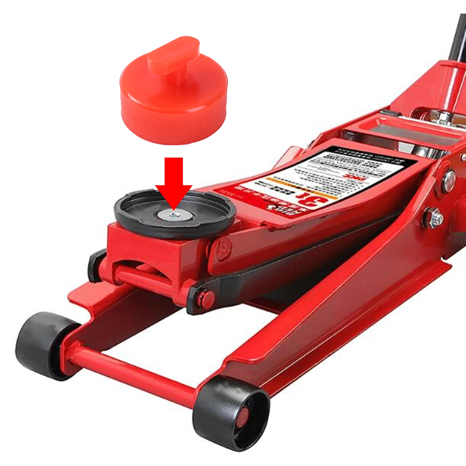 4x адаптер для домкрата из полиэтилена с футляром хранения сумка инструментов