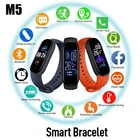 Мужские и женские Смарт-часы M5 фитнес-трекер мониторы пульса и артериального давления с Bluetooth водонепроницаемые Смарт-часы для IOS и Android
