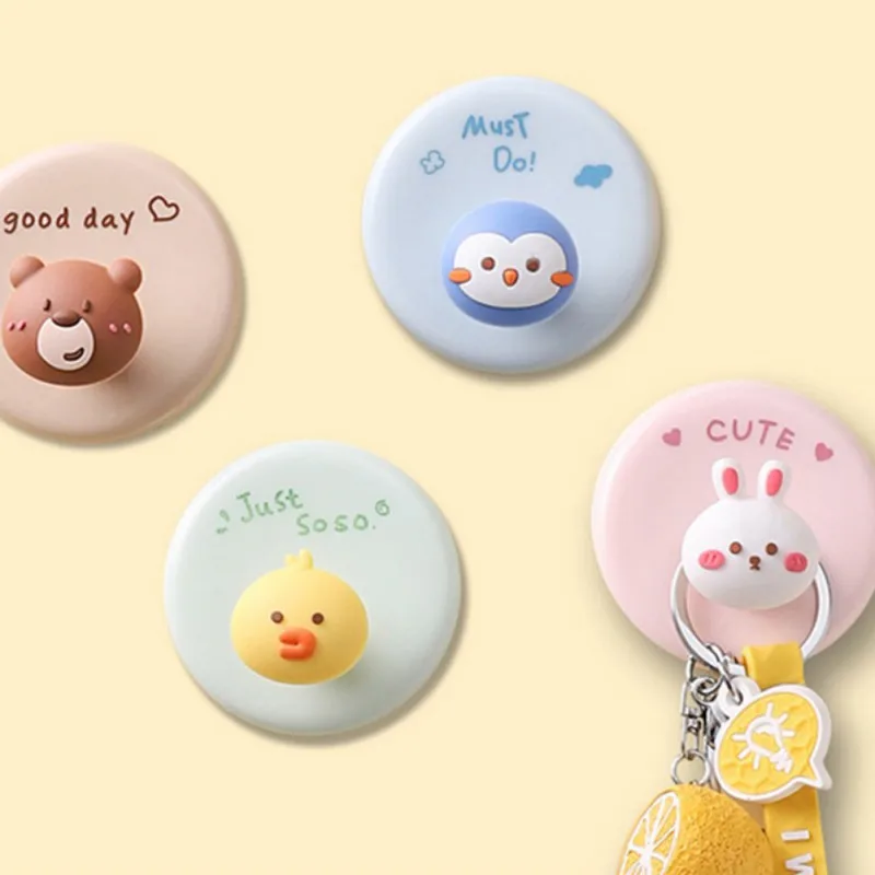 Креативный мультяшный пластиковый крючок с милым сердцем для девочки домашний