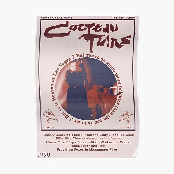 Cocteau Twins плакат художественное украшение картина фотообои винтажная домашняя настенная Современная печать комната картина без рамки