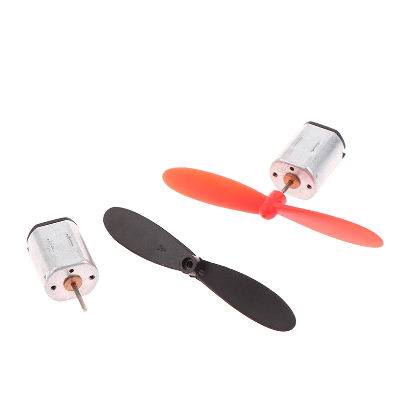 Купи 2PCS N20 Micro DC Motor With Black Red Propeller CW CCW Model Airplane Helicopter Fan DIY Dropshipping за 58 рублей в магазине AliExpress