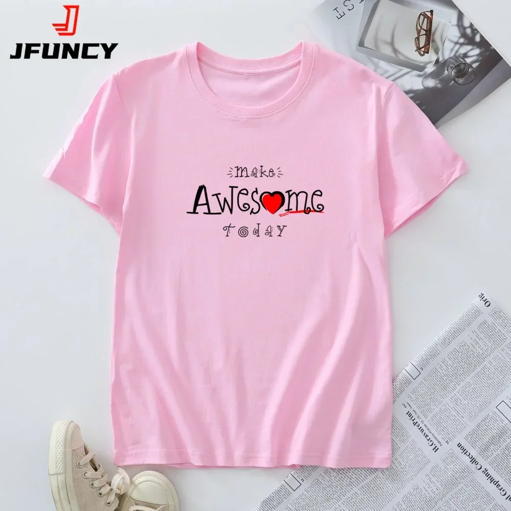 Футболка женская оверсайз с графическим принтом модный топ коротким рукавом