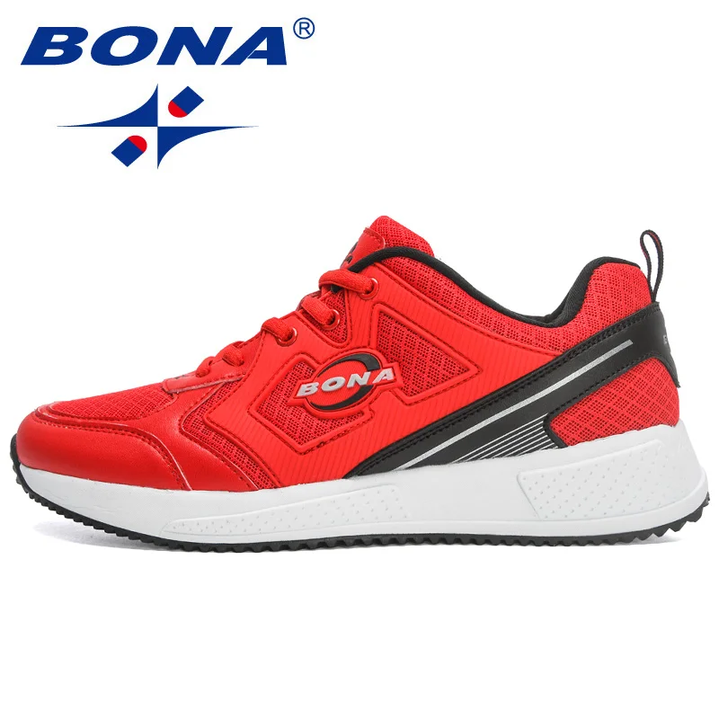 BONA 2022 New Designers Casual Shoes Men Sneakers Outdoor Walking Shoes Man Loafers Comfortable Shoes Leisure Shoes Mansculino