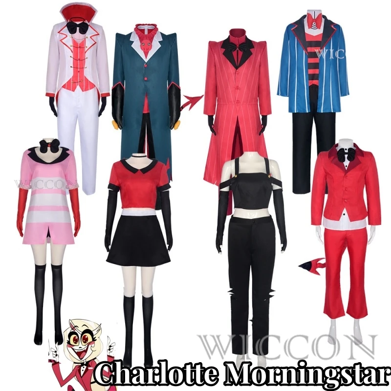 Костюм для косплея хамбин Шарлотта морнинстар костюм униформа ангел пыль Vox