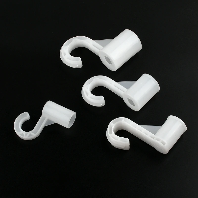 2-10Pcs Plastic Thickening Hook For Suit Locker Shelf Wardrobe Hook Fittings DIY Party Supplies Children Tent Game Room Joints