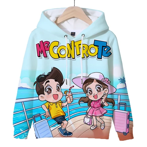 Новые толстовки с 3D принтом Me Contro Te, детский пуловер с длинными рукавами, спортивный костюм для мальчиков и девочек, детские толстовки, топы с героями мультфильмов, пальто