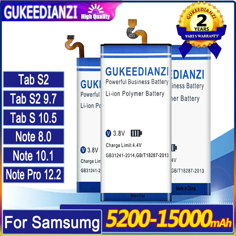 

Mobile Phone Battery For Samsung GALAXY Note 10.1 GT N8000 N8010 N8020 GT P7500 Tab Note 8.0 /Pro 12.2 /Tab S2 8.0 9.7 S 10.5