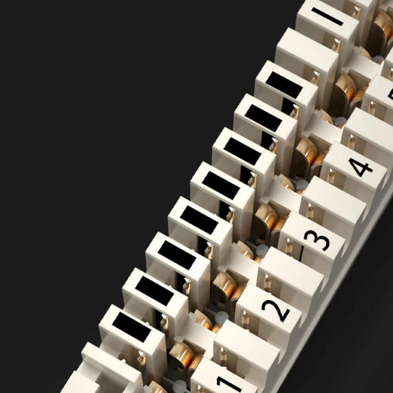 10 пар крона голосовая линия посеребренная медная клеммная колодка телефонный