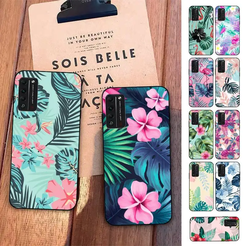 

FHNBLJ Banana Leaf Phone Case for Huawei Honor 10 i 8X C 5A 20 9 10 30 lite pro Voew 10 20 V30