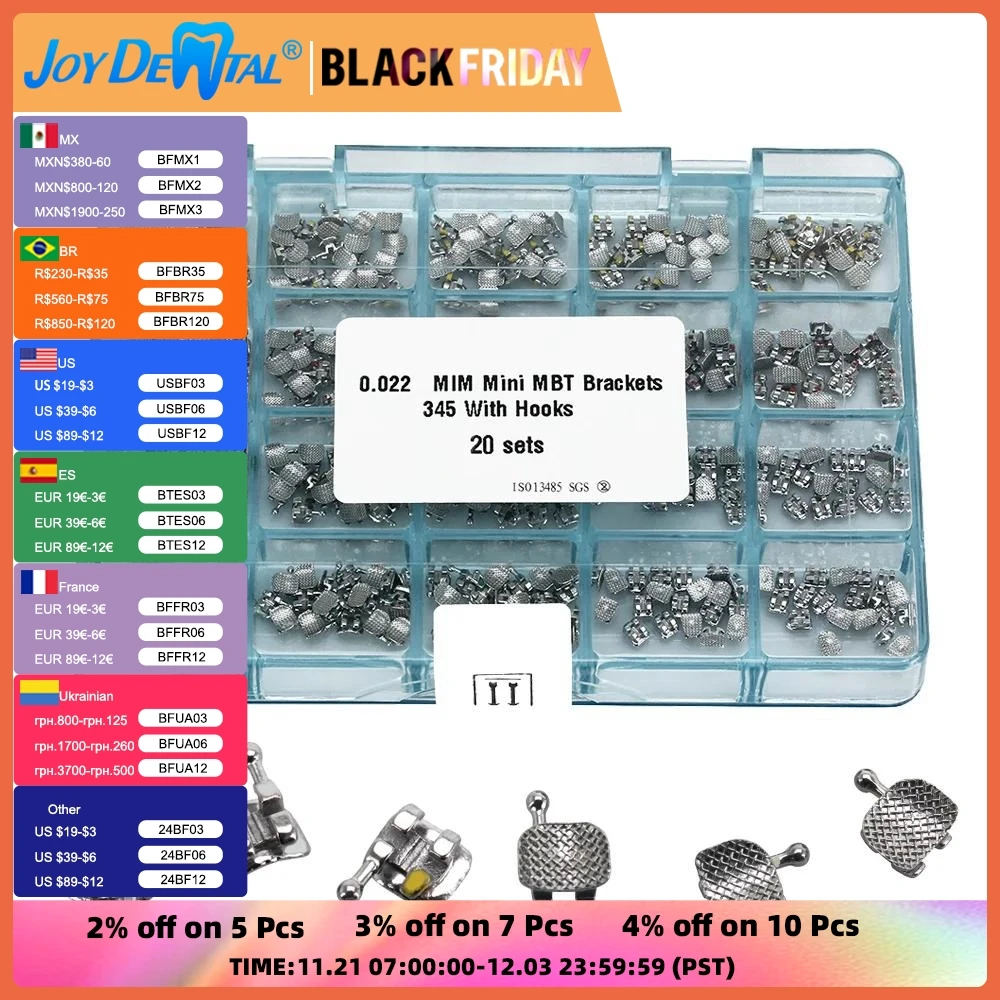 400 шт. = 20 комплектов детская Ортодонтическая сварная сетка с крючками