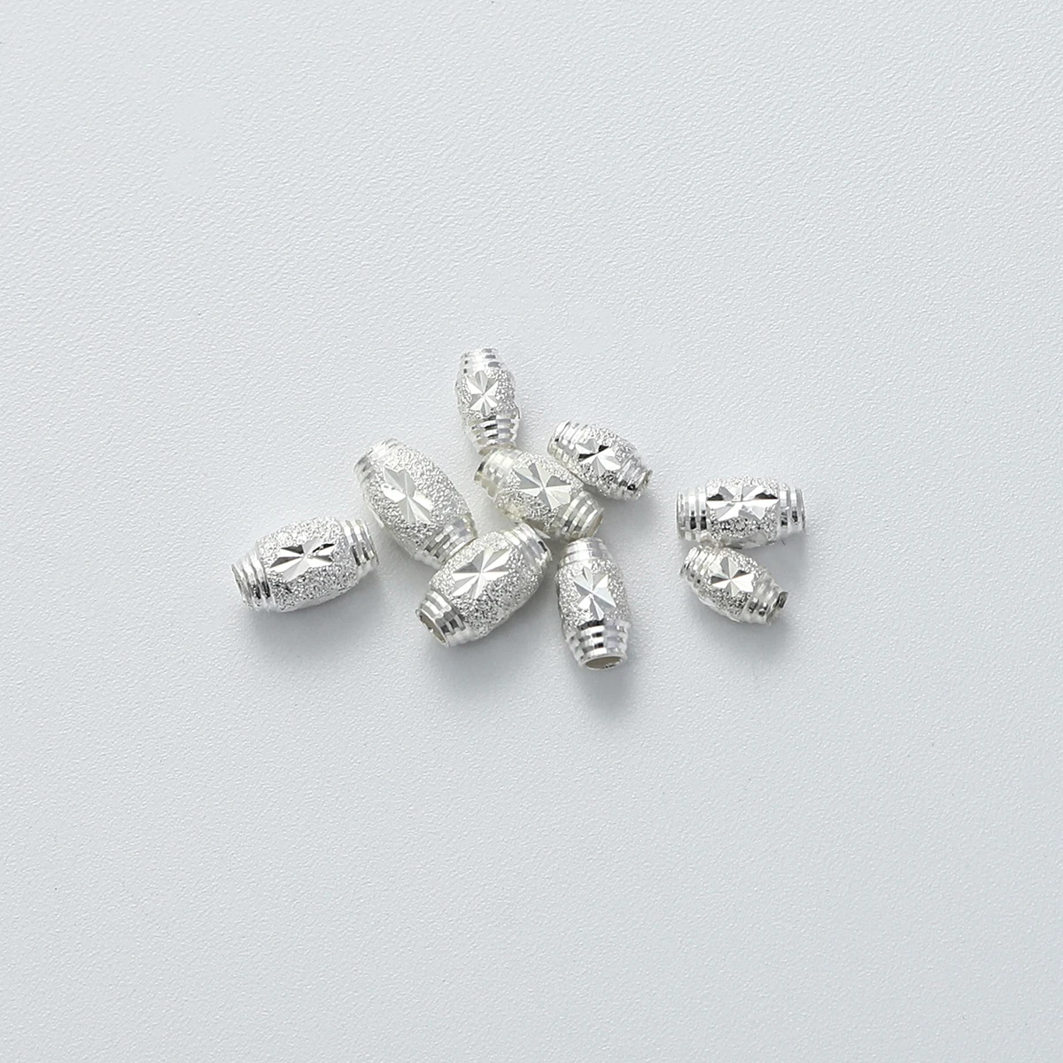 

Бусины для простых браслетов и ожерелий, серебро 925 пробы, 1 шт.