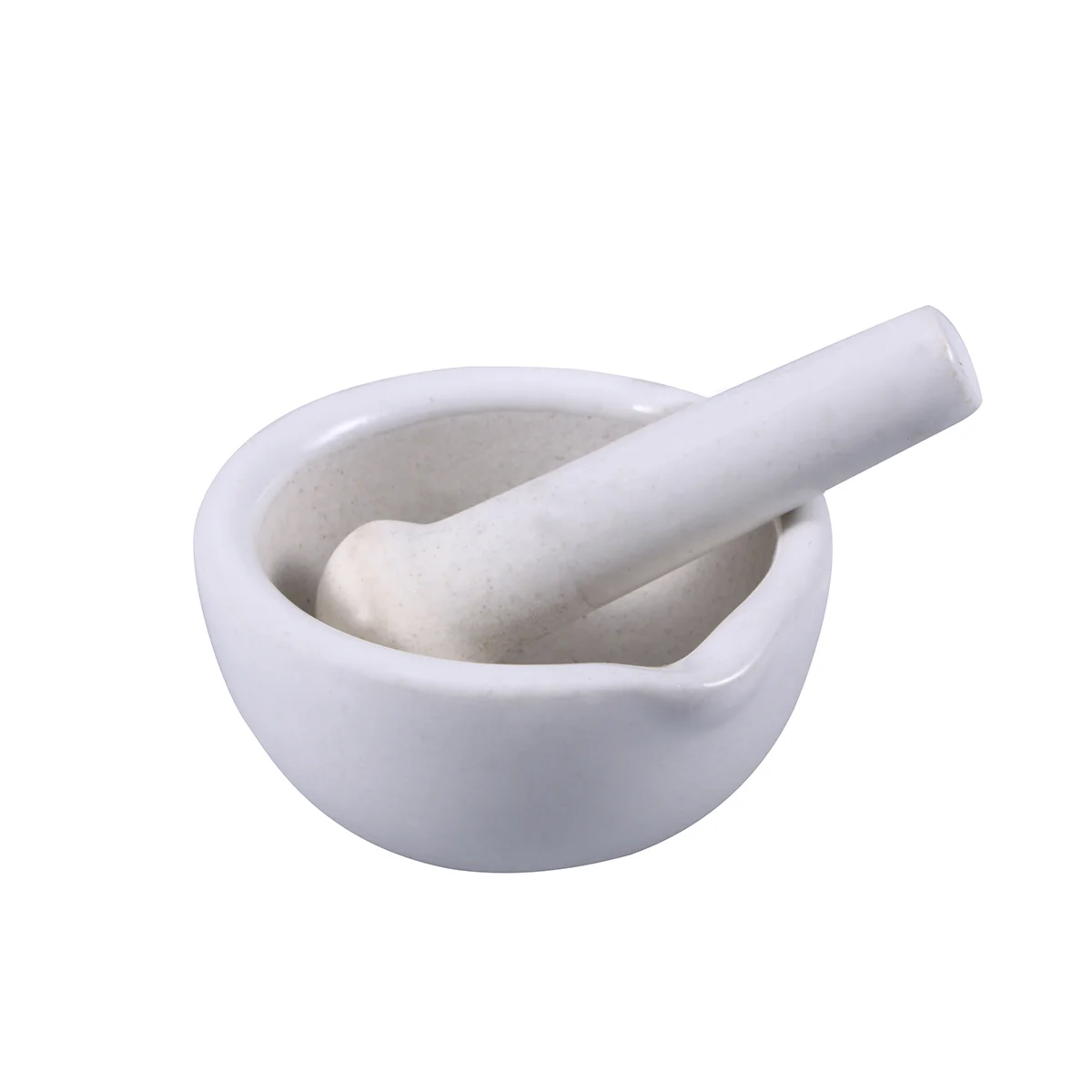 

Porcelain Pepper Mill Mortar Bowl Manual Garlic Crusher Masher Pestle Kitchen Gadget for Home Restaurant