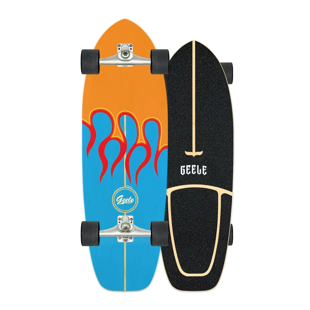 

Geele Land Surfboard Cx4 Beginner Adult Ski Surfing Practice Board Pedal Free Simulated Surfing Training Board Skateboard