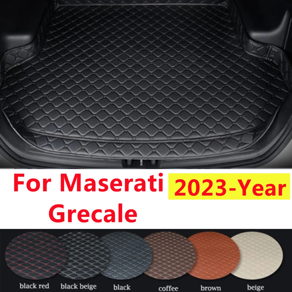 

SJ Высокая сторона любую погоду на заказ подходит для Maserati Grecale 2023 год автомобильный коврик для багажника автомобильные аксессуары задняя крышка для грузового лайнера ковер