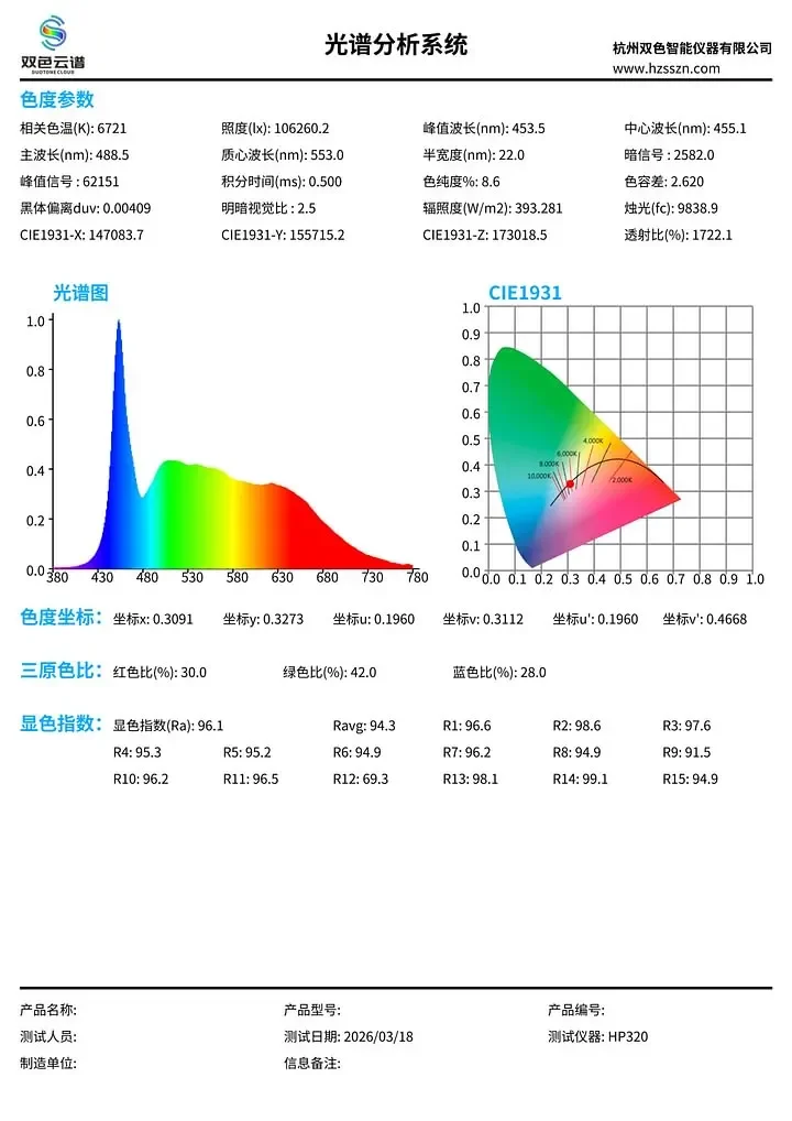 Высококачественный COB LED модуль 54*54мм62*57мм 400Вт (200CW+200WW) с CRI RA 95+ и цветовой температурой 2700K (теплый белый) + 6800K (холодный белый) для фото- и видеосъемки, DIY-проектов. (art.: 3920daa06fec2) - 3920daa06fec2