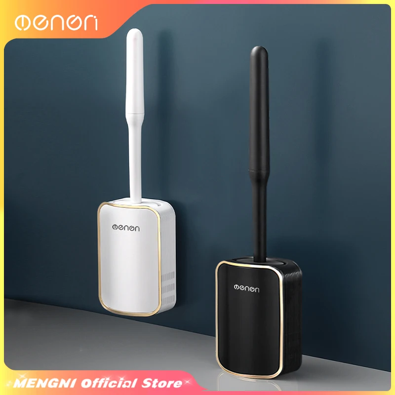 MENGNI Роскошная Щетка Для Унитаза С Настенным Держателем Экологически Чистые