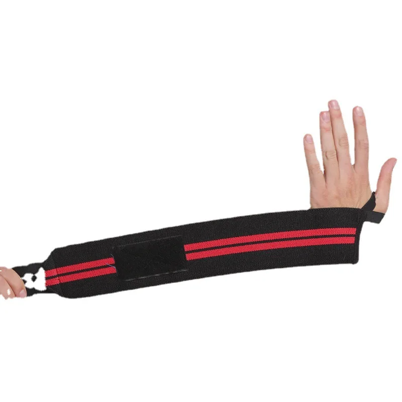 

Weight Lifting Wristband Elastic Breathable Wrist Wraps Bandage Gym Fitness Weightlifting Powerlifting Wrist Brace Support Strap