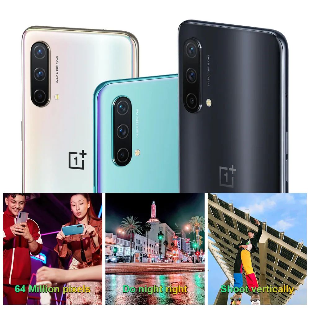 Oneplus Nord CE 5G（EU） 8GB/128GB Смартфон Snapdragon750G 64МП Камера 90Гц AMOLED дисплей 4500мАч батарея
