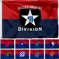 usa army 1st and 2nd 3rd infantry division flag 90x150cm 3x5ft us american 25th united states flags banners