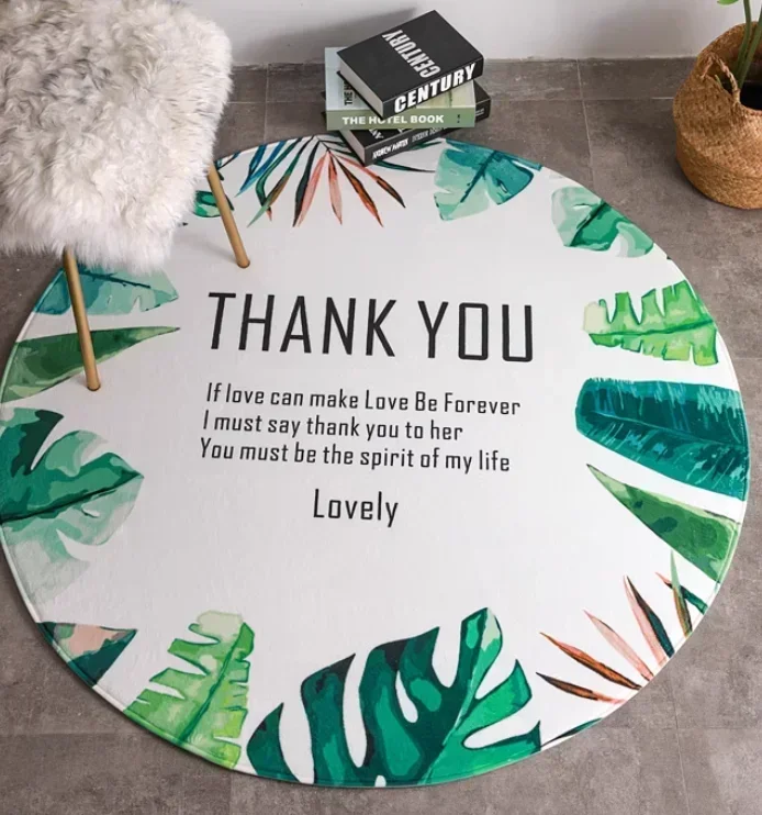 Круглый ковер детский прикроватный подвесная корзина подвесной стул подушки