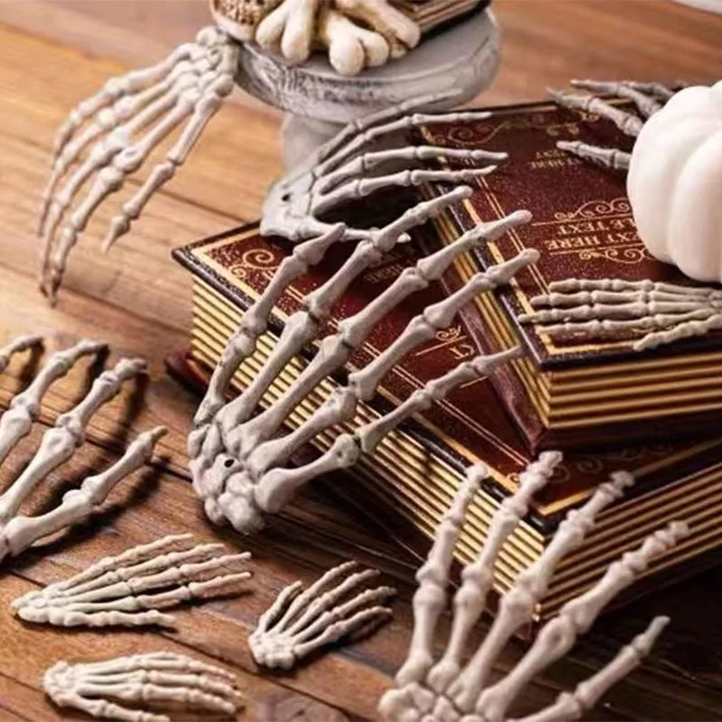 Хэллоуин скелет рука коготь трюк украшение дом с привидениями секретная комната