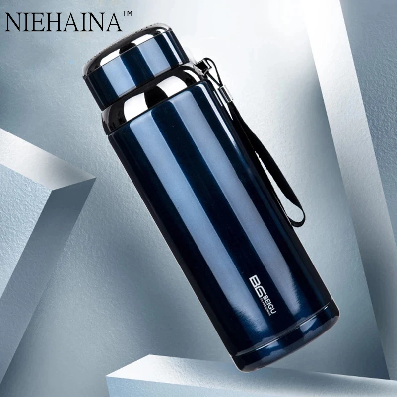 

1000/800/500ml Thermos Vacuum Flask 316 Stainless Steel Large Capacity Tea CupThermos Water Bottles Portable Thermoses