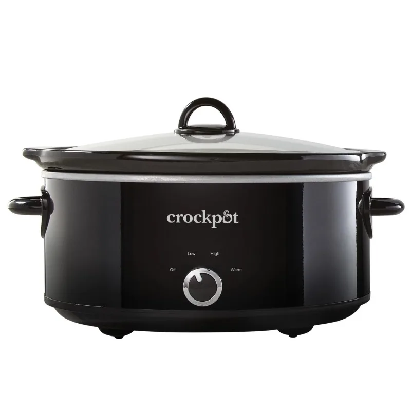 

Crockpot 7 Quart Manual - Black