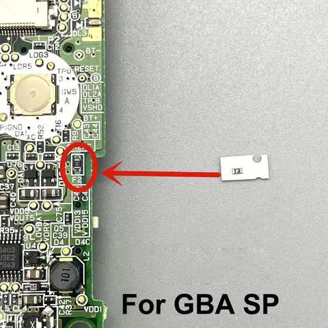 JCD игровые Материнские плавки F1 F2 для Gameboy GBA GBC GBP GBA SP WSC аксессуары консоли