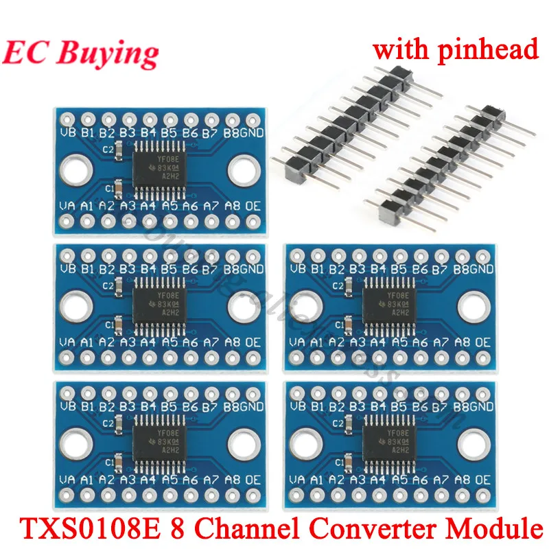 Модуль преобразователя TTL TXS0108E 8-канальный для Arduino Raspberry Pi TXB0108 5 шт