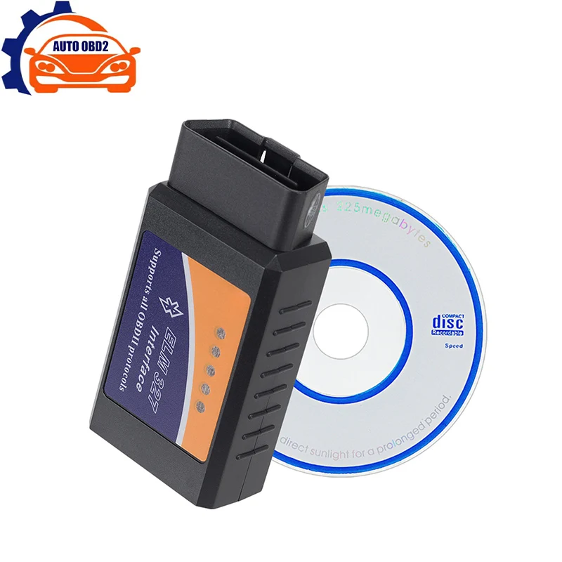 ELM327 Bluetooth V2.1 OBD2 сканер автомобильный диагностический инструмент работает Android/IOS/Win Авто ELM 327 OBDII считыватель кодов интерфейса