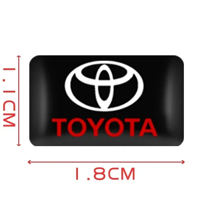 Наклейки для салона автомобиля мультимедийные пуговицы наклейки Toyota Reiz Camry Corolla