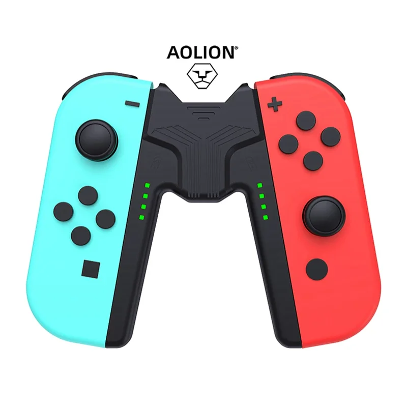 

Aolion mini Charging Dock Grip with Type-C Port USB C For Nintendo Nintend Switch Joy Con Joycon Charger Controller