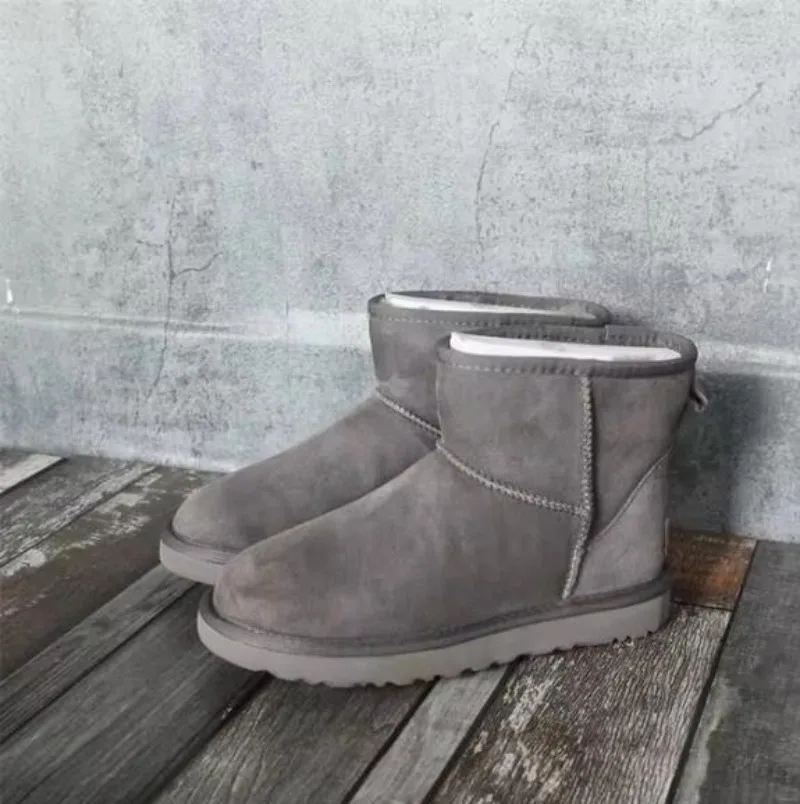 Классические дизайнерские ультра мини-сапоги Снежные ботинки на платформе