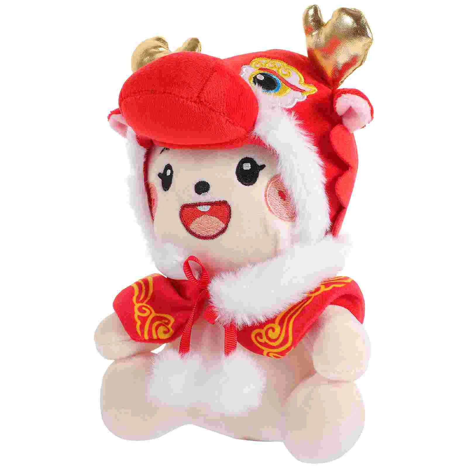 

Stuffed Dragon New Year Mascot Dragon Toy New Year Mascot Toy Chinese Dragon