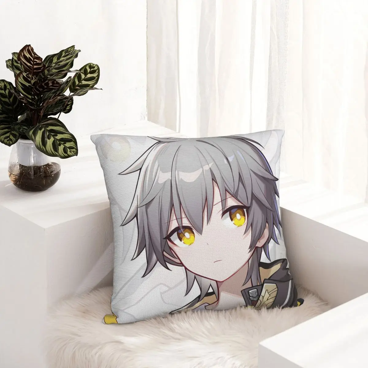 Наволочка в виде звёзд и рельсов 18 дюймов